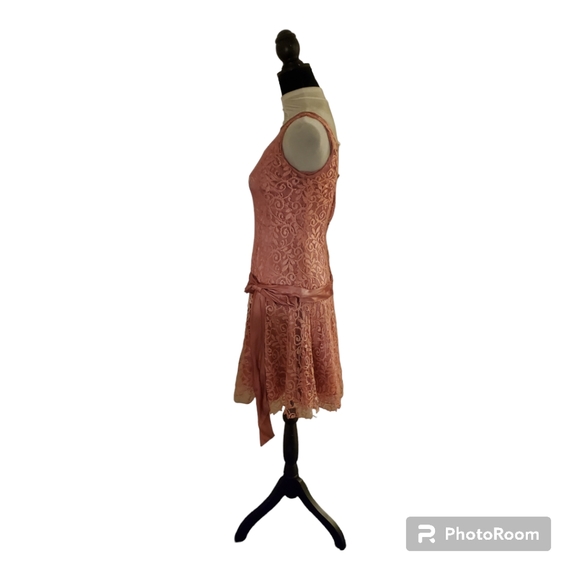 Vintage 80s Prom Dress - Picture 2 of 8